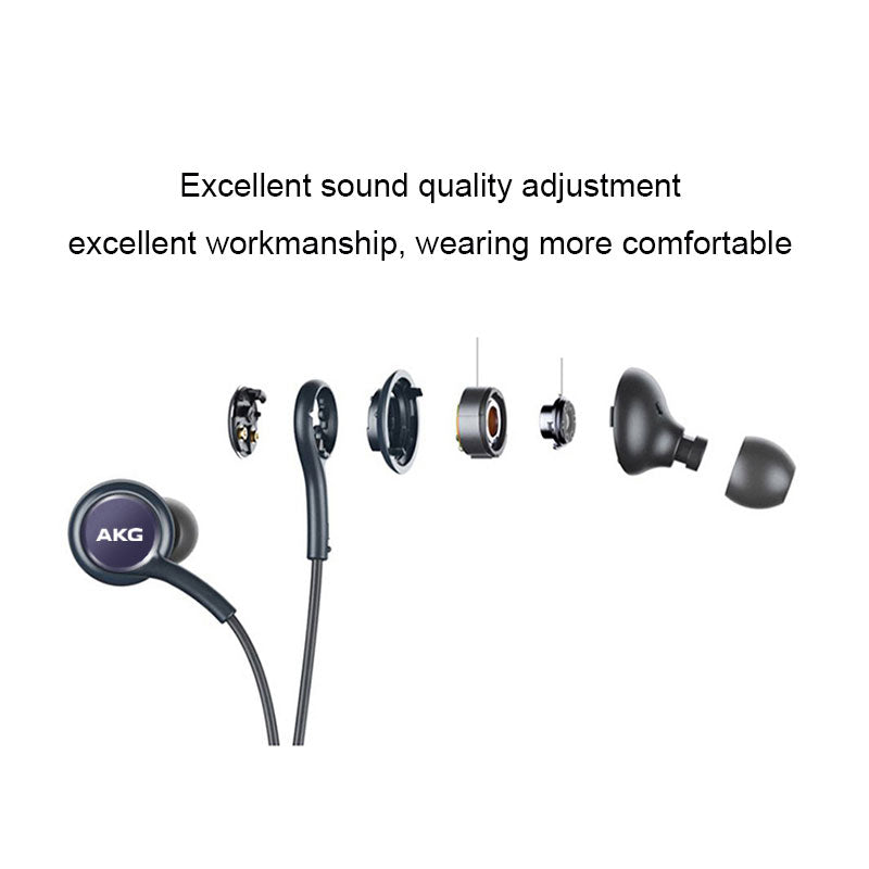 AKG Handfree | Type C | 3.5mm Handsfree | Stereo Sound Handsfree | High Quality Sound Universal Stereo Handsfre
