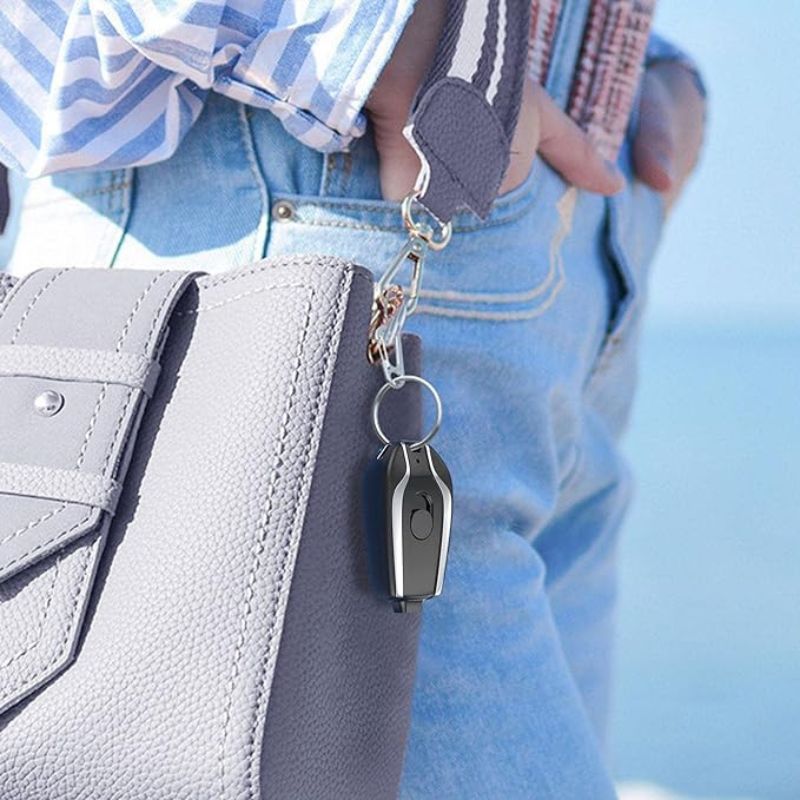 Mini Keychain Power Bank | Ultra-Compact 1500mAh Emergency Charger for Phones & Gadgets